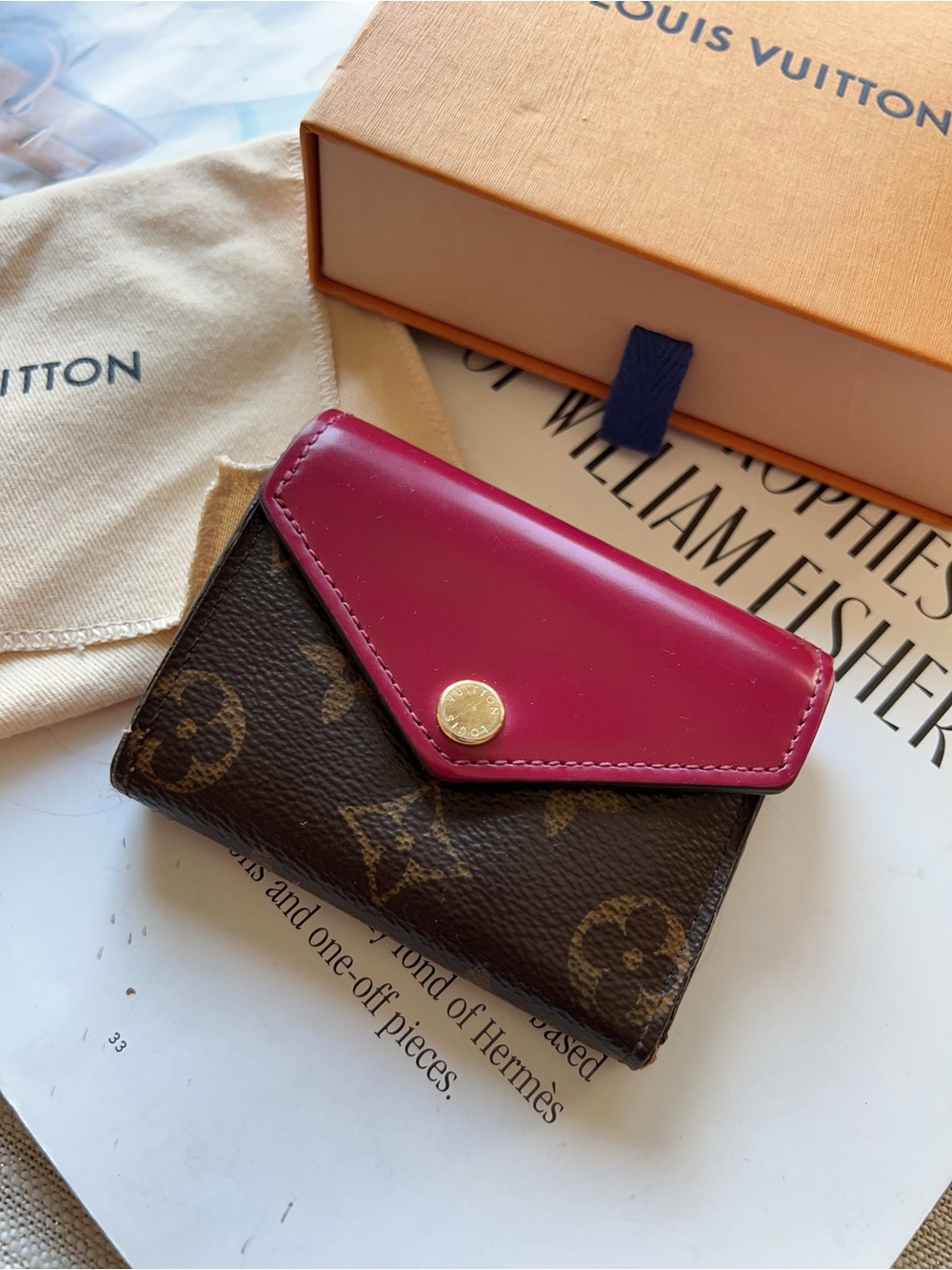 Louis Vuitton Monogram Zoe Wallet